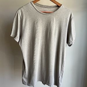 Save Khaki Supima Cotton Tee - Ash Grey - Medium